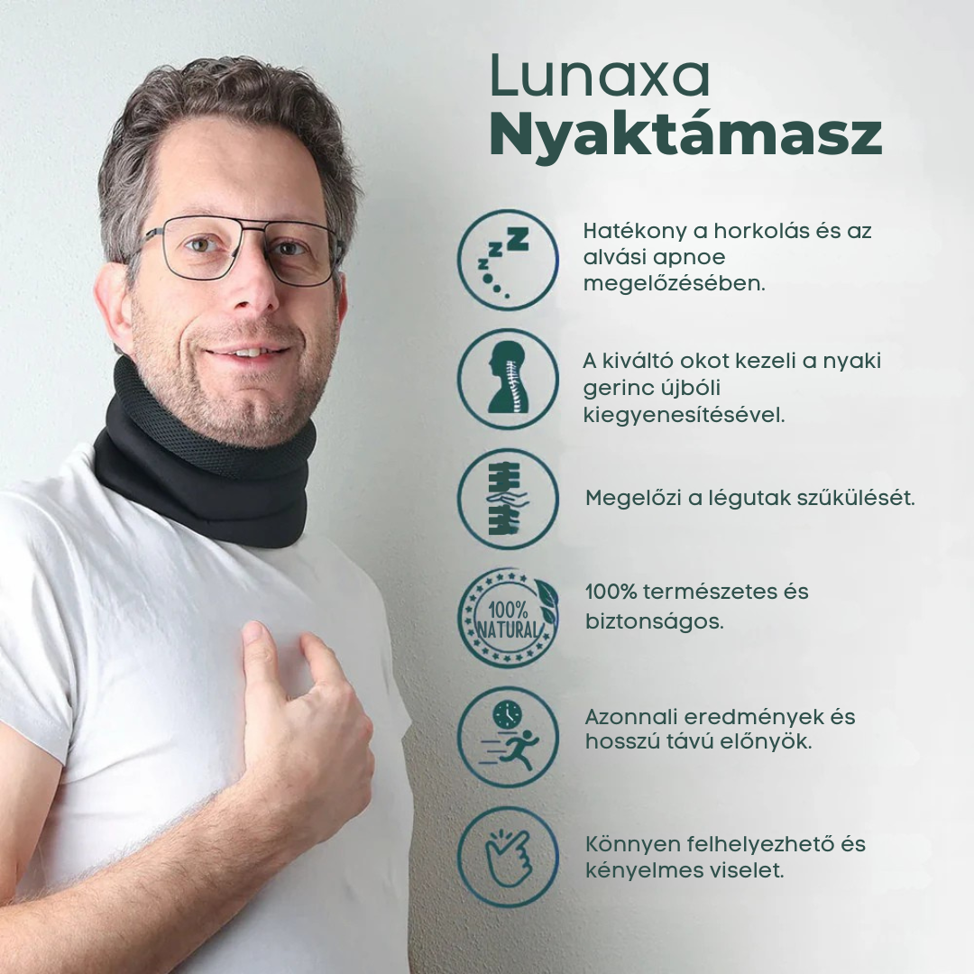 Lunaxa™ - Nyaktámasz