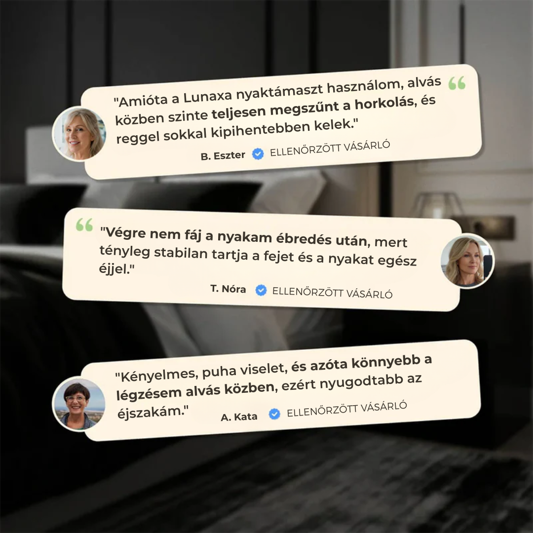 Lunaxa™ - Nyaktámasz